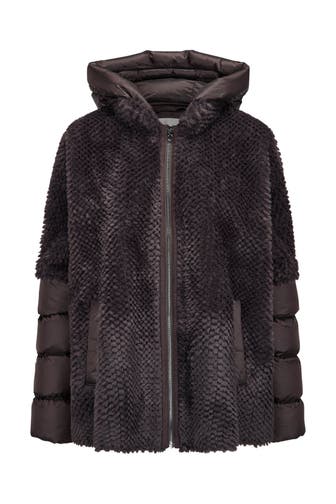 MILESTONE Jacke 'Wega' dunkelbraun