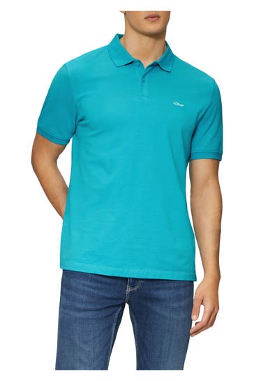 S.OLIVER Polo-Shirt blau