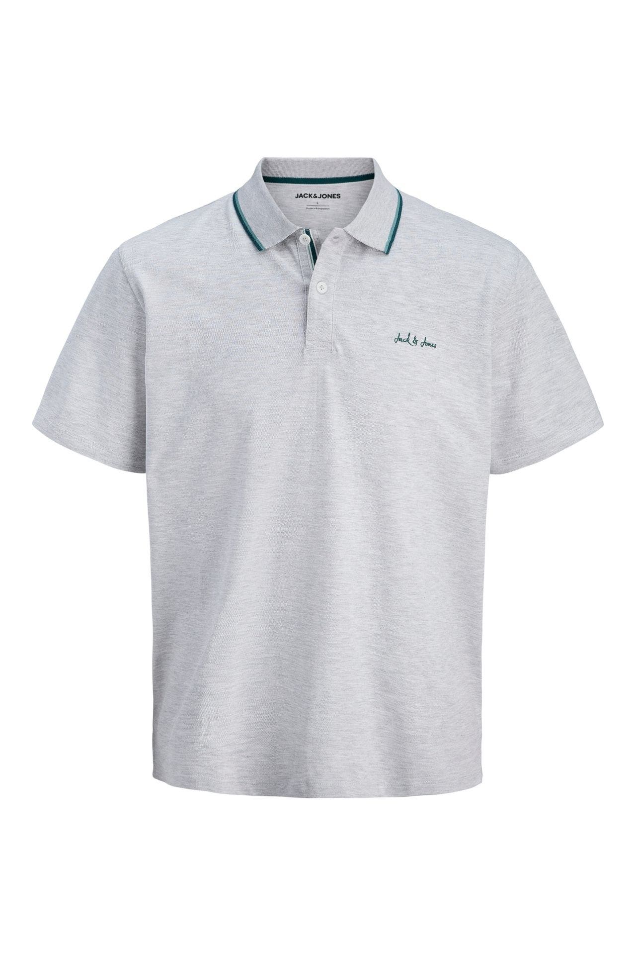 JACK & JONES Polo-Shirt 'Blaze' grau, Bild 1