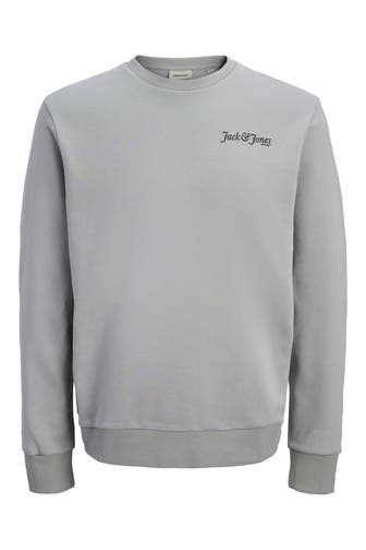JACK & JONES Sweatshirt grau
