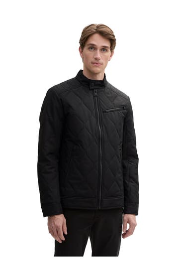 TOM TAILOR Bikerjacke schwarz