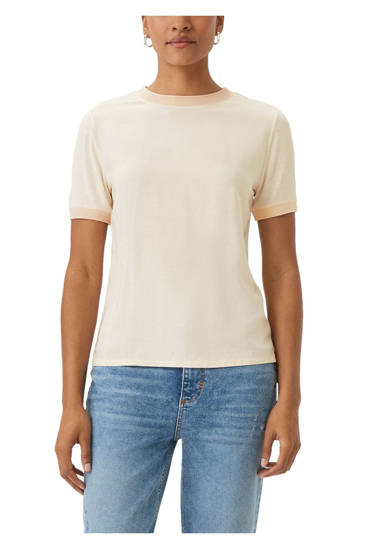 COMMA, T-Shirt beige, Bild 1