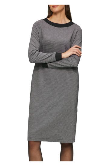 S.OLIVER BLACK LABEL Midikleid gemustert