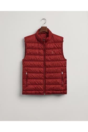 GANT Daunen-Weste ziegelrot