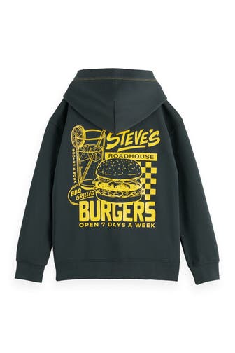 SCOTCH & SODA Sweatjacke dunkelgrün