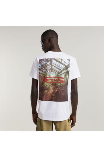 G-STAR T-Shirt weiß