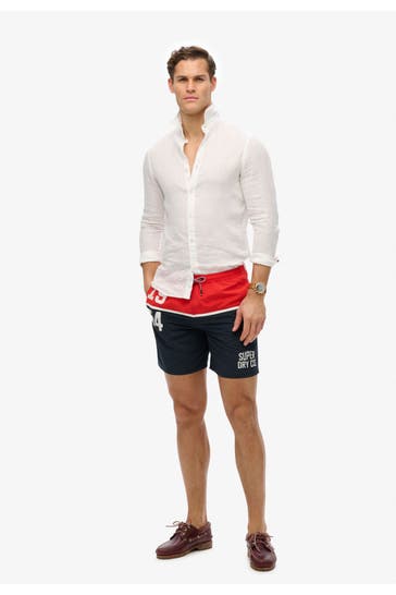 SUPERDRY Badeshorts mehrfarbig