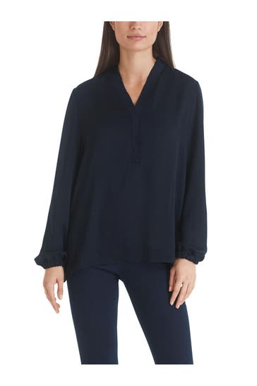 MARC CAIN Blusenshirt nachtblau