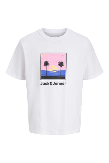 JACK & JONES T-Shirt weiß