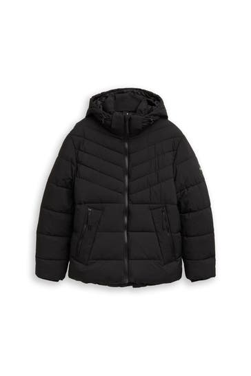 TOM TAILOR Steppjacke schwarz