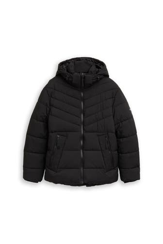 TOM TAILOR Steppjacke schwarz