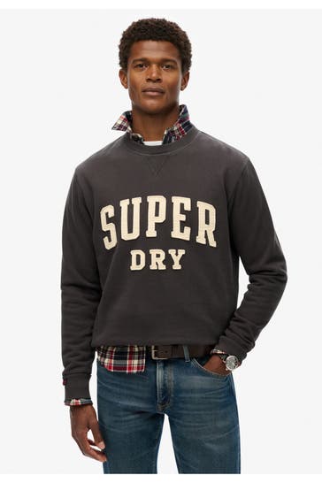 SUPERDRY Sweatshirt 'Vintage Athletic' anthrazit 