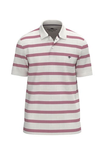 FYNCH-HATTON Polo-Shirt gestreift