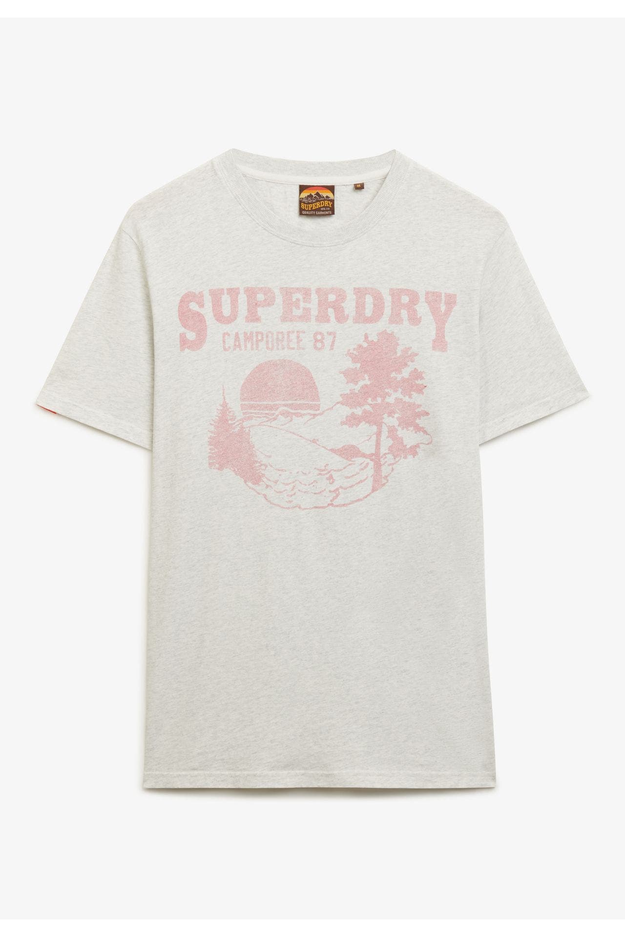 SUPERDRY T-Shirt 'Outdoor Mono' hellgrau, Bild 1