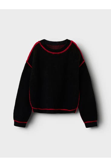 NAME IT - Strickpullover schwarz