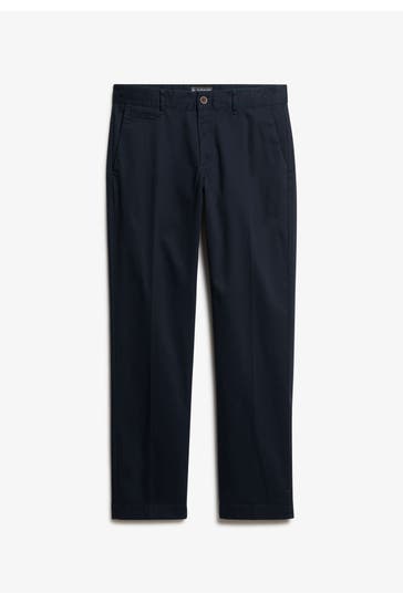 SUPERDRY Chino dunkelblau