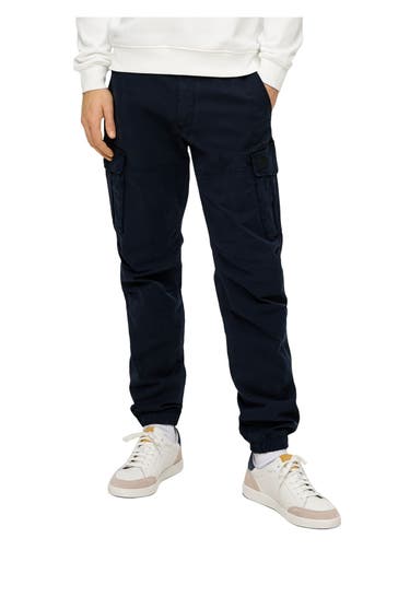 S.OLIVER Cargohose dunkelblau