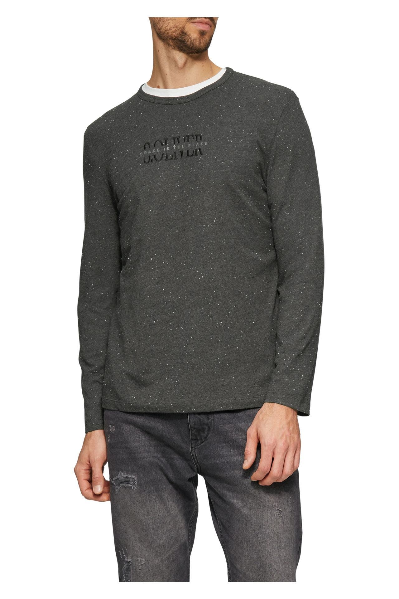 S.OLIVER Longsleeve dunkelgrau, Bild 1