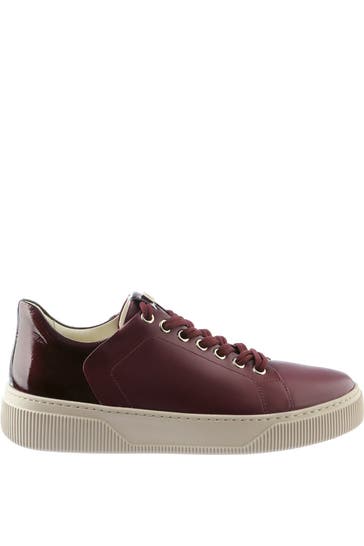HÖGL Sneaker 'Isy' burgunder