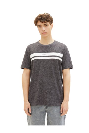 TOM TAILOR T-Shirt anthrazit