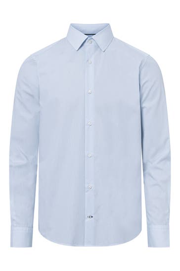 JOOP! Business-Hemd 'Pit' hellblau gemustert