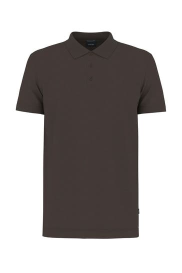 JOOP! Polo-Shirt 'Roberto' dunkelbraun