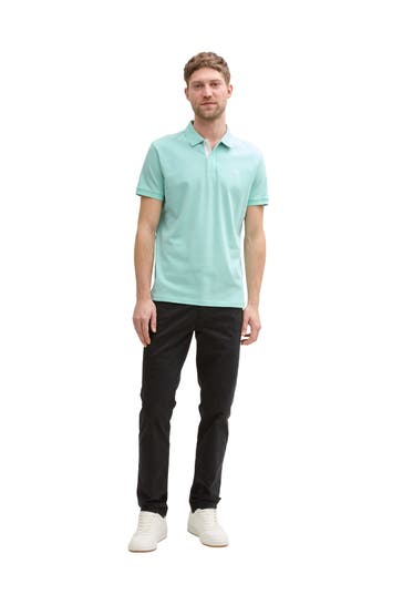 TOM TAILOR Polo-Shirt türkis