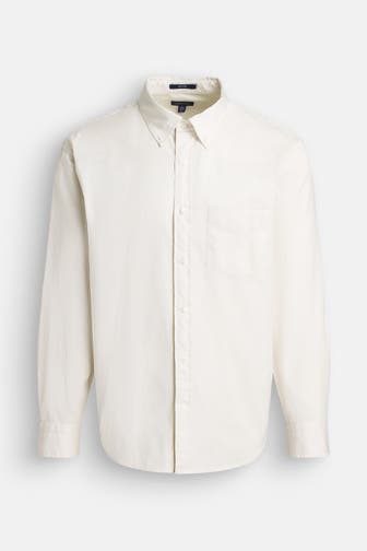 GANT Casual-Hemd creme Relaxed Fit