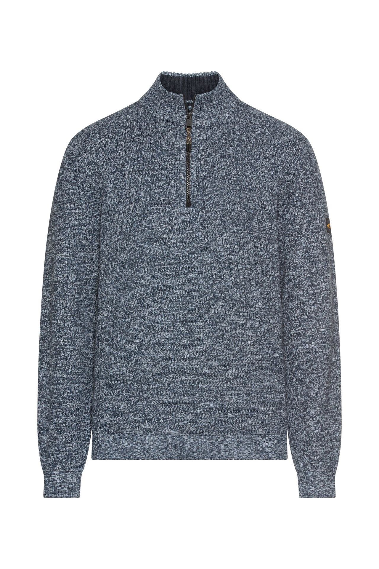 CAMEL ACTIVE Strick-Troyer graublau meliert, Bild 1