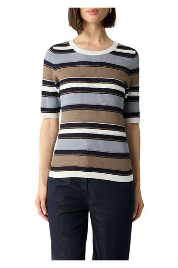 COMMA, Strickshirt gestreift