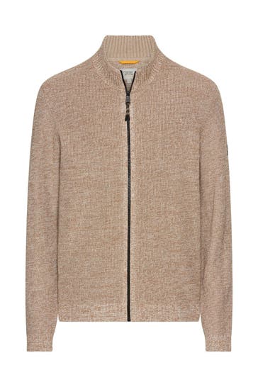 CAMEL ACTIVE Strickjacke beige
