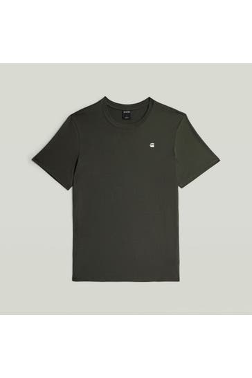 G-STAR T-Shirt tannengrün