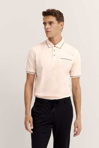 BUGATTI Polo-Shirt ecru