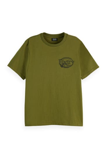 SCOTCH & SODA T-Shirt oliv