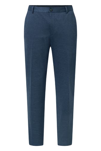 JOOP! Stoffhose Baxx navy gemustert Slim