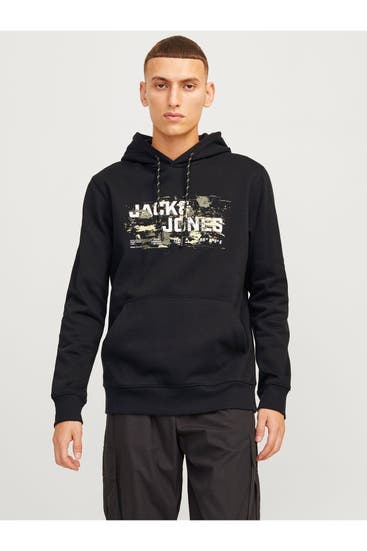 JACK & JONES - Hoodie schwarz
