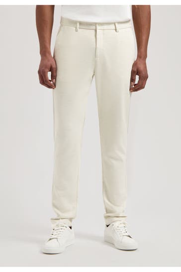 DSTREZZED Stoffhose creme