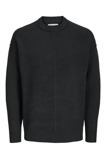 JACK & JONES - Strickpullover schwarz