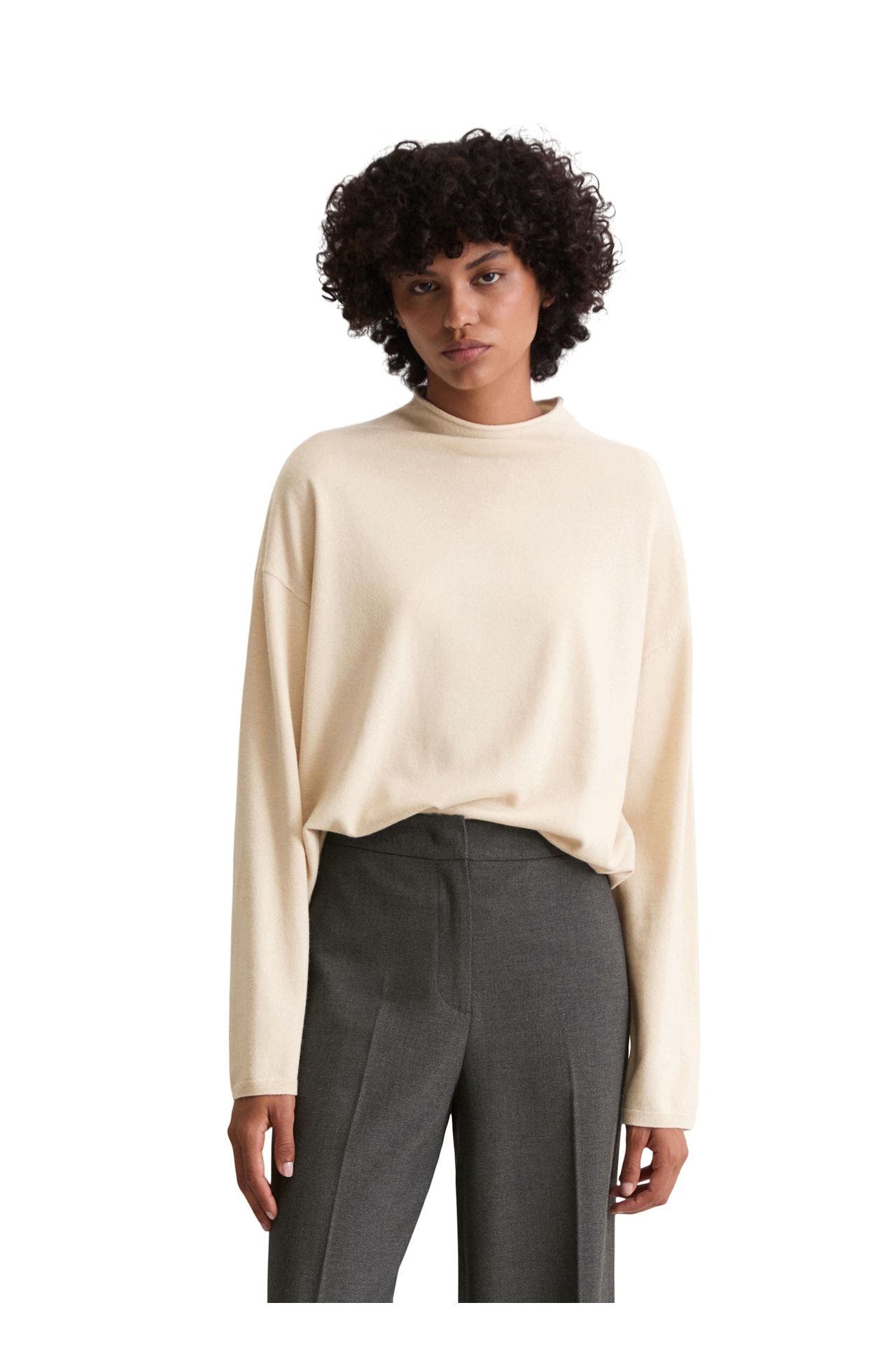 MARC O'POLO Strickpullover creme, Bild 1