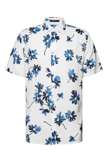MAVI Kurzarmhemd floral Regular Fit