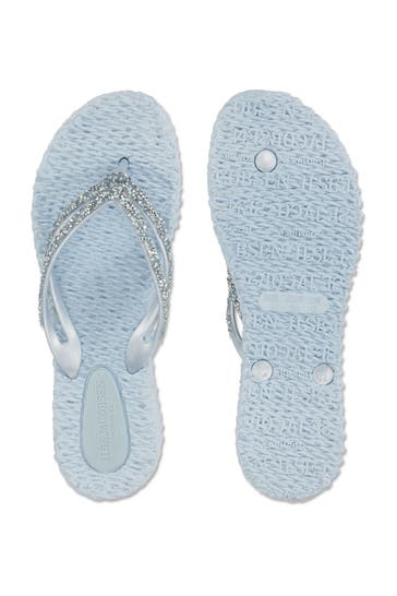 ILSE JACOBSEN Flip Flops hellblau