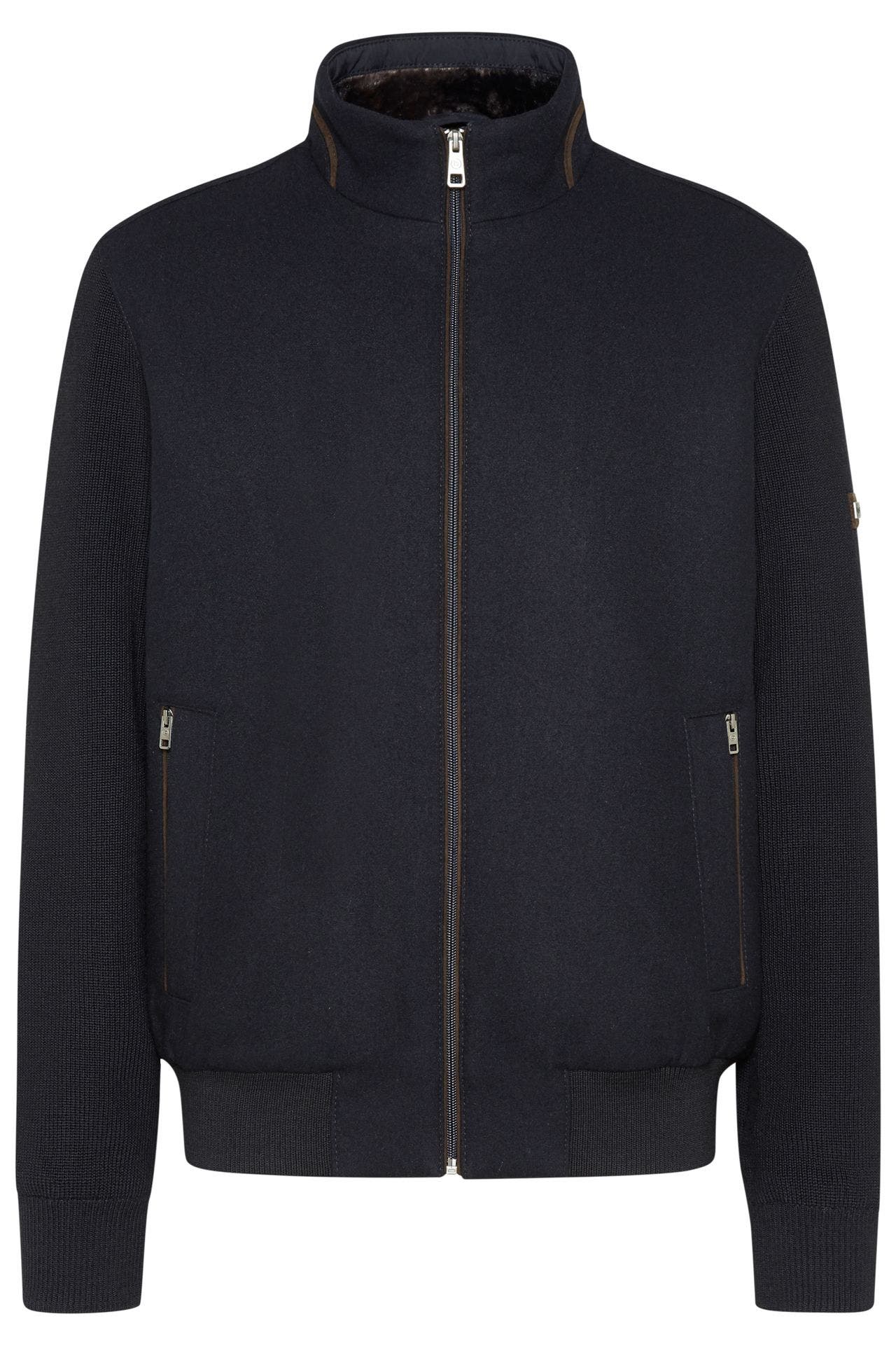 BUGATTI Wollmix-Jacke schwarz, Bild 1