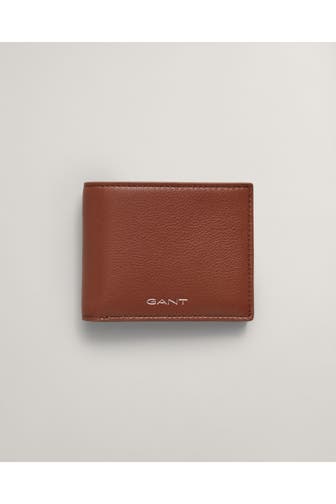 GANT Ledergeldbörse braun