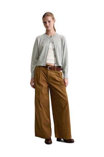 MARC O'POLO DENIM Strickjacke grau