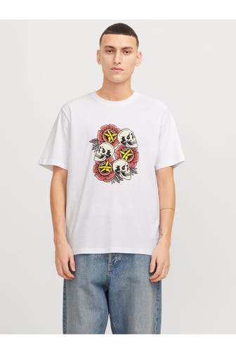 JACK & JONES T-Shirt weiß