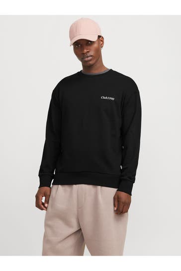 JACK & JONES Sweatshirt schwarz