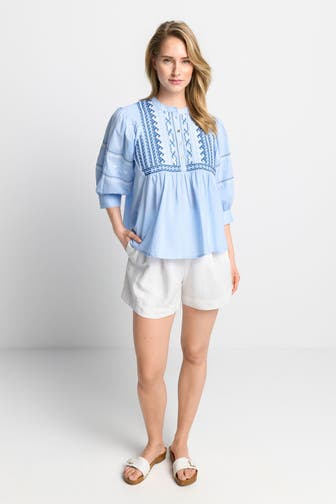 RICH & ROYAL Casual-Bluse gemustert
