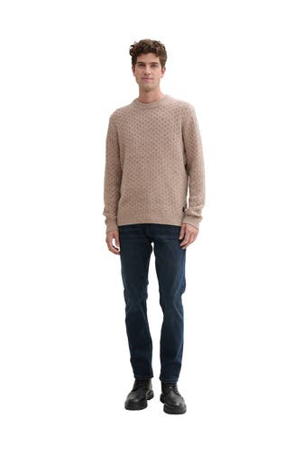 TOM TAILOR Strickpullover greige