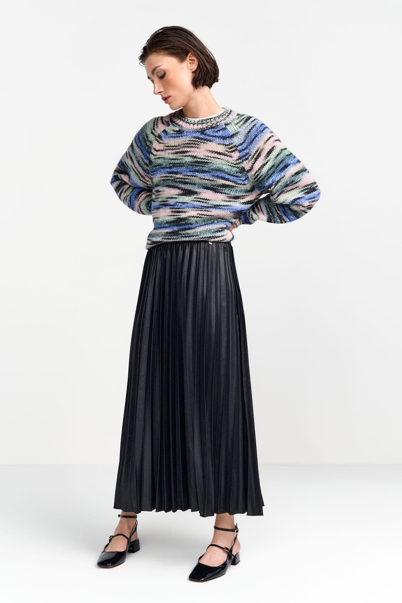 RICH & ROYAL Wollmix-Pullover gemustert, Bild 1