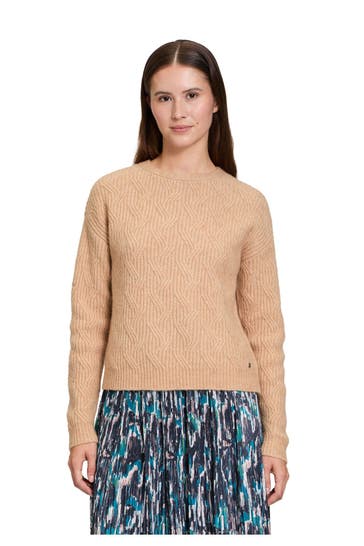 BETTY & CO Strickpullover beige